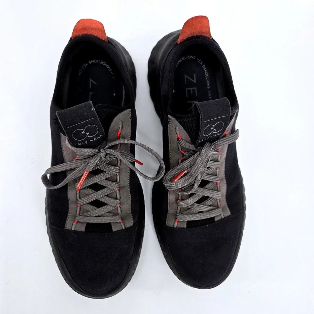 Cole Haan Generation ZeroGrand‎ Changemaker Sneaker Black Grey Men's Size 9